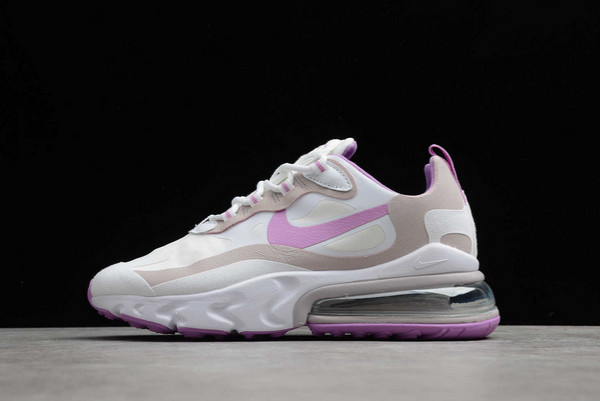 Best Sale Women Nike Air Max 270 React Platinum Violet CZ1609-100