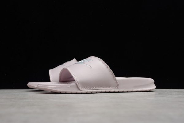 Cheap Sale Nike Benassi Jdi Particle Rose/Metallic Silver For Women 343881-614-2