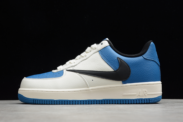 Fashion 2021 Nike Air Force 1 White/Blue-Black To Buy HG1136-022