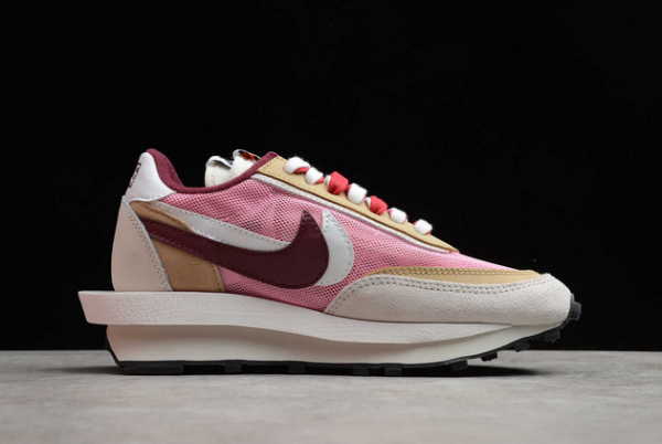 Fashion 2021 Sacai x Nike LDWaffle Daybreak White/Grey-Pink BV0073-500-1