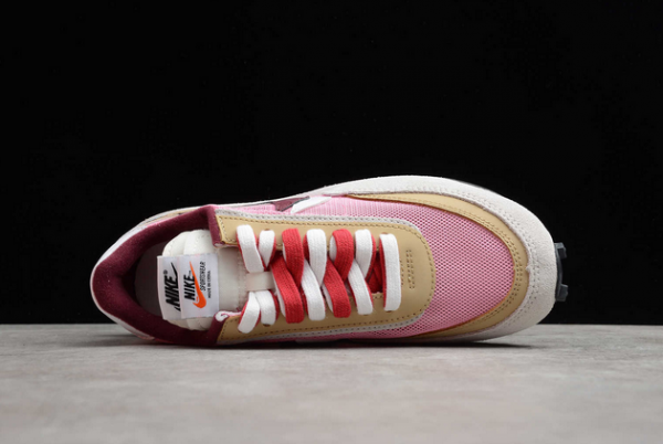 Fashion 2021 Sacai x Nike LDWaffle Daybreak White/Grey-Pink BV0073-500-3