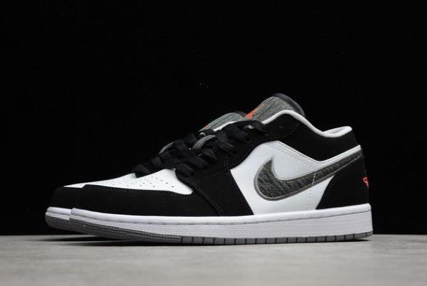 Best Sale Air Jordan 1 Retro Low "Black Infrared" Lifestyle Shoes 553558-029-2