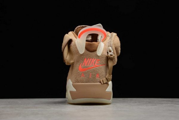 Best Selling Travis Scott x Air Jordan 6 "British Khaki" Unisex Sneakers DH0690-200-6