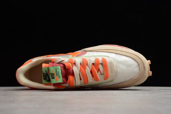 Fashion Clot x Sacai x Nike LDWaffle Net Orange Blaze Outlet Sale DH1347-100-2