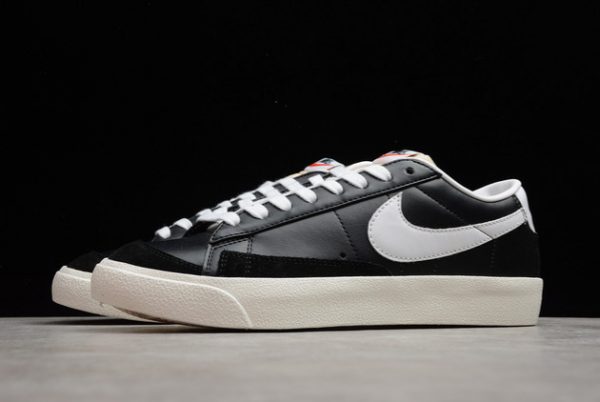 Hot Sale Nike Blazer Low 77 Vintage Black White Lifestyle Shoes DA6364-001-4