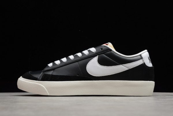 Hot Sale Nike Blazer Low 77 Vintage Black White Lifestyle Shoes DA6364-001