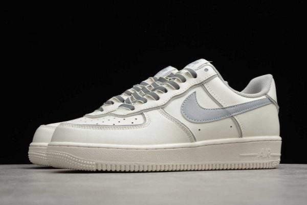 Men/Women Nike Air Force 1 Low Supreme AF1 Beige Grey Cheap Sale BQ8228-366-2