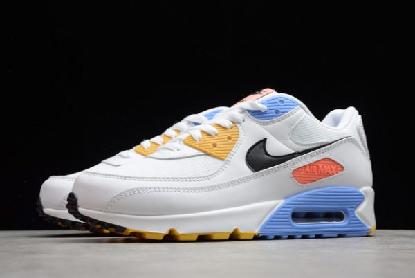 New Release Nike Air Max 90 “Solar Flare” Pure Platinum/Solar Flare CZ3950-100-1