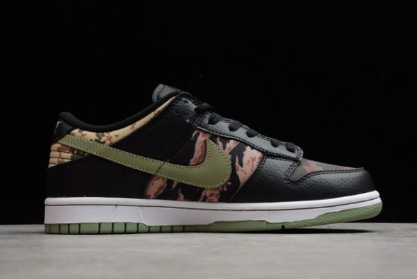 New Release Nike Dunk Low “Black Multi Camo” Skateboard Shoes DH0957-001-1