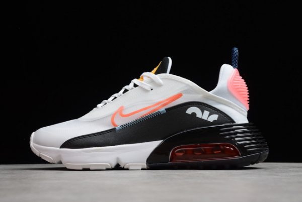 Shop Nike Air Max 2090 White/Black/Pink Glow/Starfish New Release DC4464-100