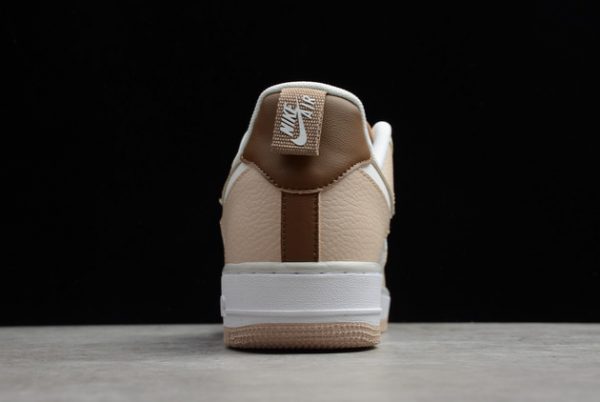 2021 Release Nike Air Force 1 07 Low Premium Beige Brown White CV3039-101-4