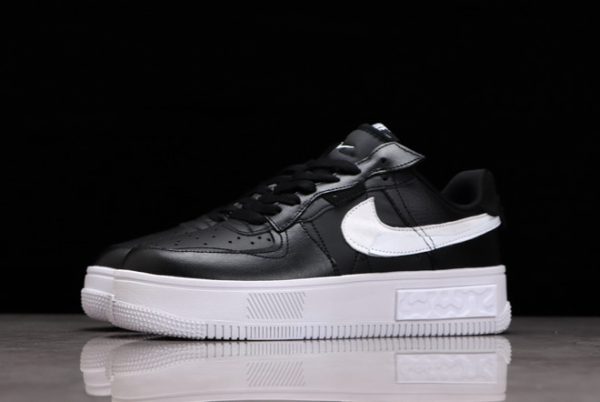 2021 Release Nike Air Force 1 Fontanka Black White Outlet Sale DA7024-102-1