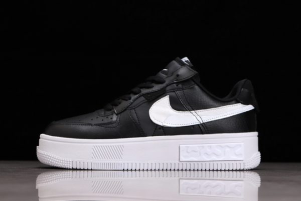 2021 Release Nike Air Force 1 Fontanka Black White Outlet Sale DA7024-102