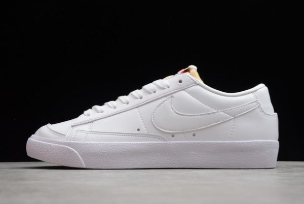 2021 Release Nike Blazer Low “Triple White” Sneakers For Men and Women DC4769-101