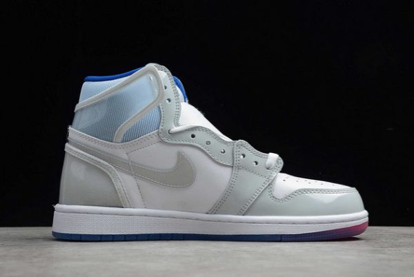 Best Sale Air Jordan 1 High Zoom "Racer Blue" Basketball Shoes CK6637-104-1