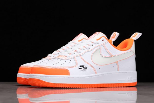 Best Sale Nike Air Force 1 Premium “Mirinda Orange” Sneakers CV3039-103-1