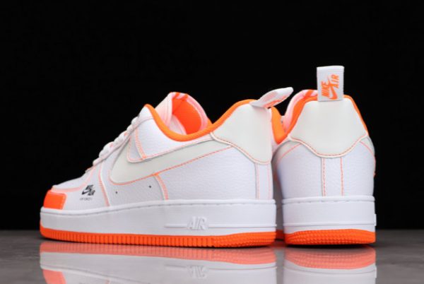 Best Sale Nike Air Force 1 Premium “Mirinda Orange” Sneakers CV3039-103-3