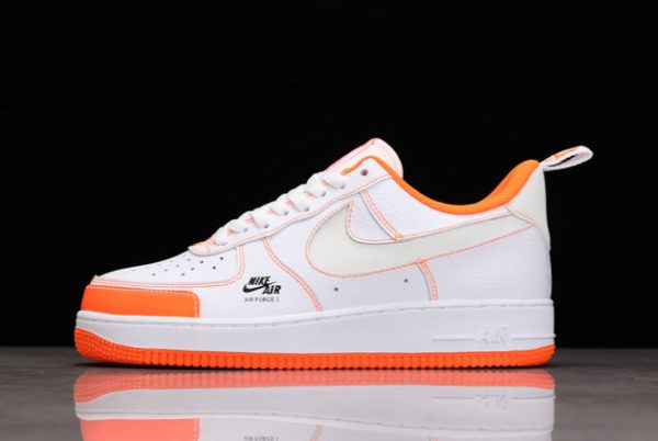 Best Sale Nike Air Force 1 Premium “Mirinda Orange” Sneakers CV3039-103