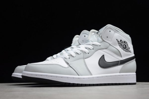 Best Selling Nike Air Jordan 1 Mid “Light Smoke Grey” BQ6472-015-2