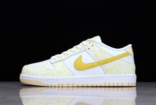 Cheap Nike Dunk Low “Yellow Strike” Skateboard Shoes DM9467-700