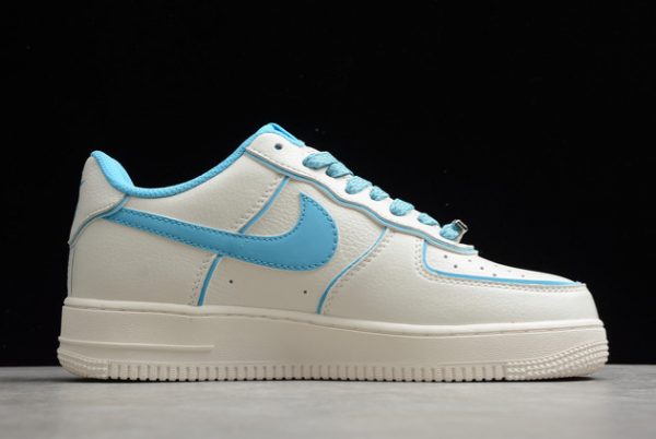 Cheap Sale Nike Air Force 1 07 SU19 Beige Blue Shoes UH8958-066-1