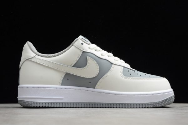 Cheap Sale Nike Air Force 1 Low White/Wolf Grey Outlet BV6088-301-1