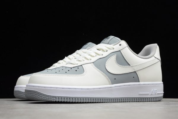 Cheap Sale Nike Air Force 1 Low White/Wolf Grey Outlet BV6088-301-2