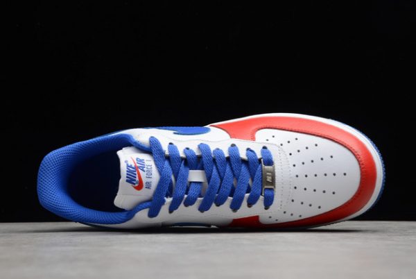 Hot Sale Nike Air Force 1 Low Nike By Customer White Blue Red CT7875-164-3