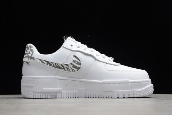 Hot Sale Nike Air Force 1 Pixel “Zebra” White Online DH9632-100-1