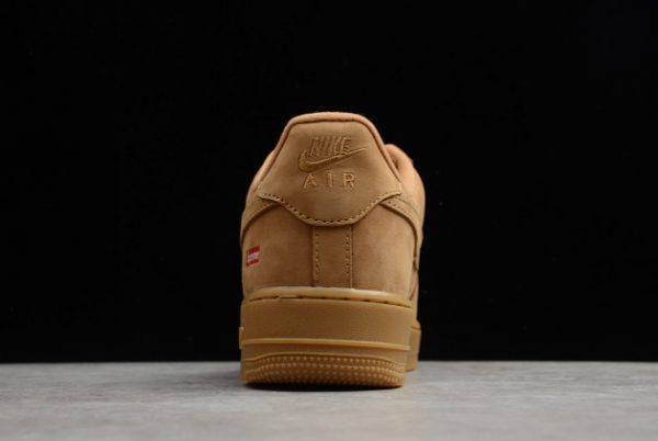 Hot Sale Suppeme x Nike Air Force 1 Low “Flax” For Cheap DN1555-200-4