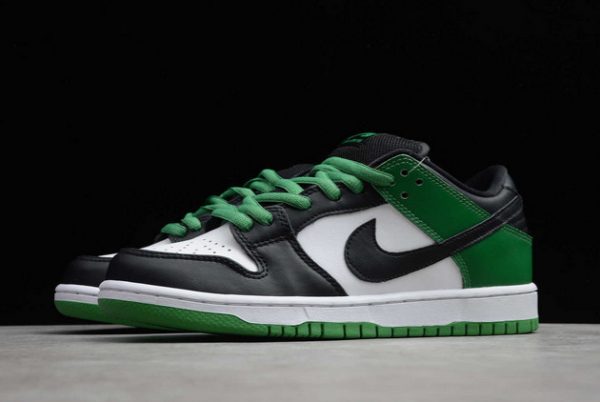 Latest Nike SB Dunk Low “Classic Green” Skateboard Shoes BQ6817-302-2