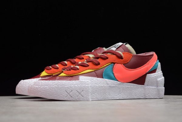 Latest Release Kaws x Sacai x Nike Blazer Low Lifestyle Shoes DM7901-600-2