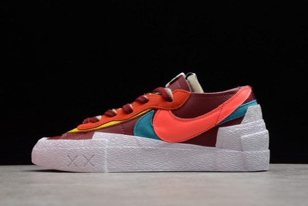 Latest Release Kaws x Sacai x Nike Blazer Low Lifestyle Shoes DM7901-600