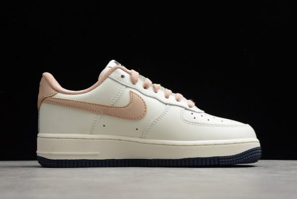 Men/Women Nike Air Force 1 07 Low Beige Khaki Outlet Sale CJ6065-500-1