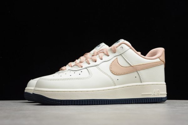 Men/Women Nike Air Force 1 07 Low Beige Khaki Outlet Sale CJ6065-500-2