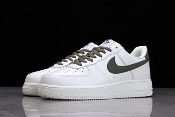 Men/Women Nike Air Force 1 ’07 Low White Green CQ5059-110-1