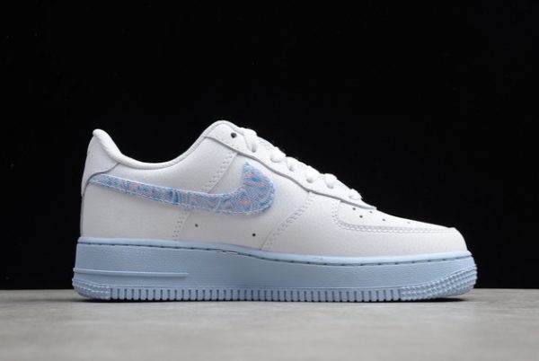 Men/Women Nike Air Force 1 "Hydrogen Blue" Lifestyle Shoes CZ0377-100-1