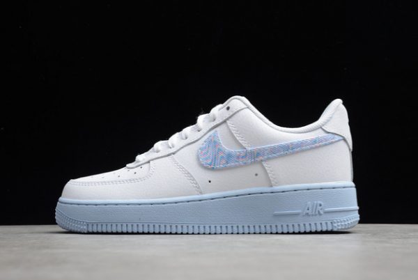 Men/Women Nike Air Force 1 "Hydrogen Blue" Lifestyle Shoes CZ0377-100