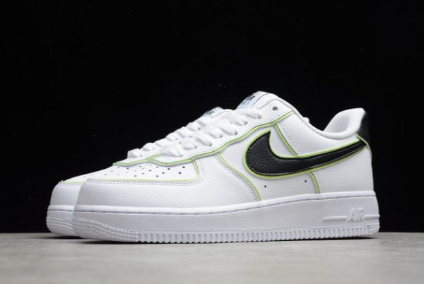 Men/Women Nike Air Force 1 Low ’07 White/Green-Black Sneakers CW2288-304-2