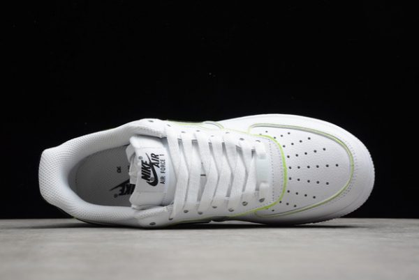 Men/Women Nike Air Force 1 Low ’07 White/Green-Black Sneakers CW2288-304-3