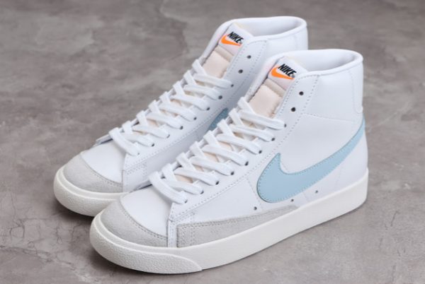 Men/Women Nike Blazer Mid ’77 “Celestine Blue” Sneakers BQ6806-109-2