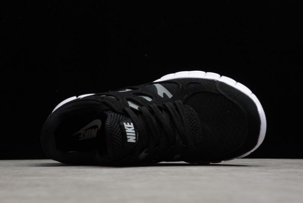 Men/Women Nike Free Run 2 Black/White-Dark Grey Outlet Sale 537732-004-3