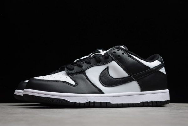 New Arrival Nike Dunk Low Black/White Skateboard Shoes DD1391-100-2