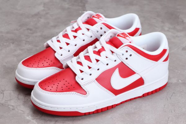 New Release Nike Dunk Low "University Red" Skateboard Shoes DD1391-600-3