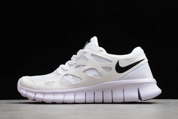 New Sale Nike Free Run 2 White/Black-Pure Platinum Running Shoes DH8853-100