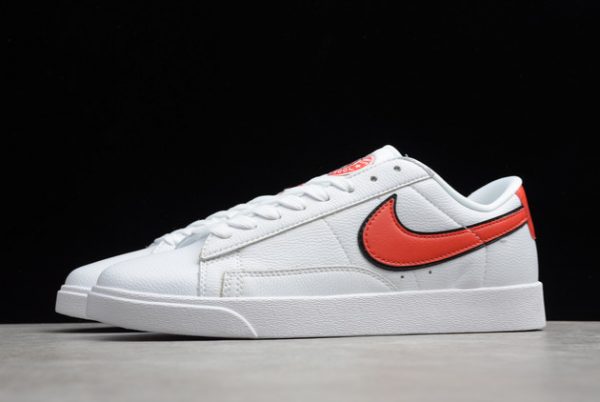 New Sale Stranger Things x Nike Blazer Low QS HH Sail Habanero Red AV3028-109-2