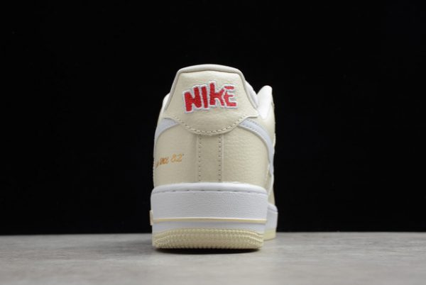 Hot Sale Nike Air Force 1 '07 Premium "Popcorn“ CW2919-100-4