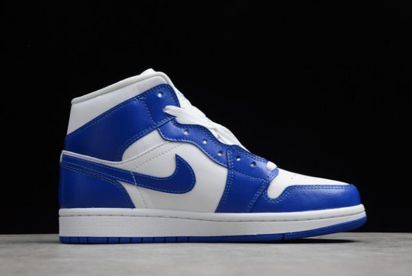 Nike Air Jordan 1 Mid “Hyper Royal” Basketball Shoes BQ6472-104-1