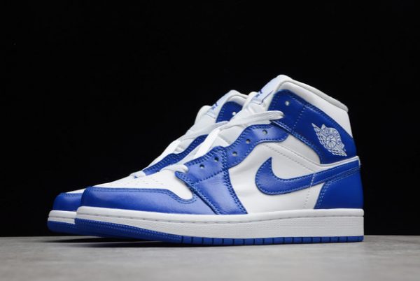 Nike Air Jordan 1 Mid “Hyper Royal” Basketball Shoes BQ6472-104-2