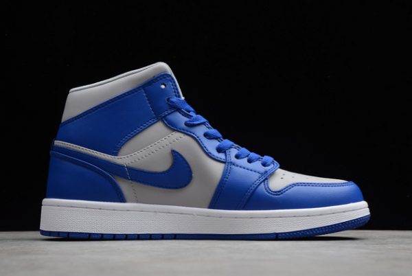 Nike Air Jordan 1 Mid Iron Purple Deep Royal Outlet Sale DH7821-500-1